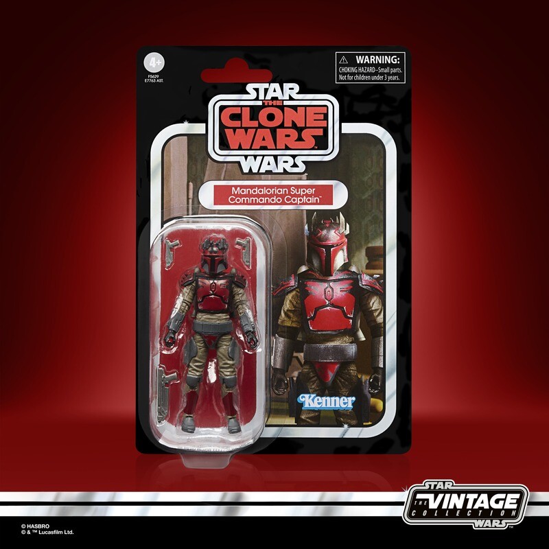 Star Wars The Vintage Collection 3.75" Mandalorian Super Commando Captain (Wave 3 2022)