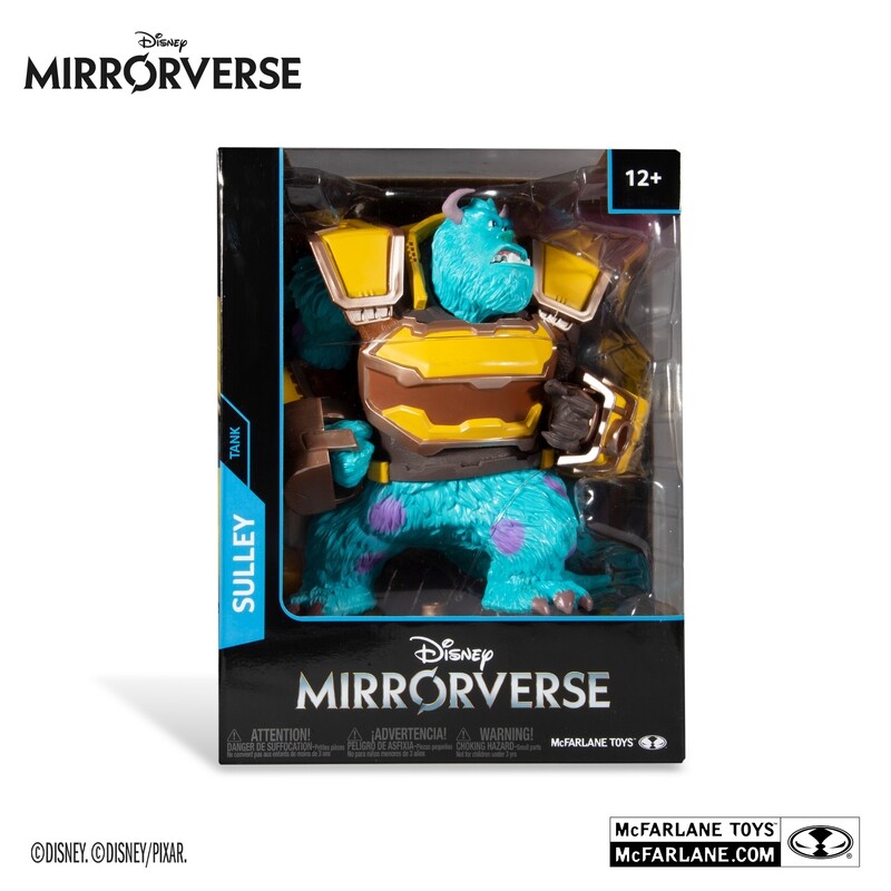McFarlane Toys 7" Disney Mirrorverse 12" Static Megafig Sulley Tank