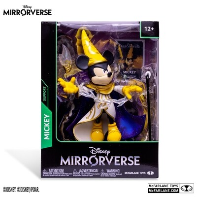 McFarlane Toys 7" Disney Mirrorverse 12" Static Megafig - Mickey Mouse