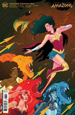 WONDER WOMAN #786 CVR B GANUCHEAU CARD STOCK VAR
DC COMICS
(13th April 2022)