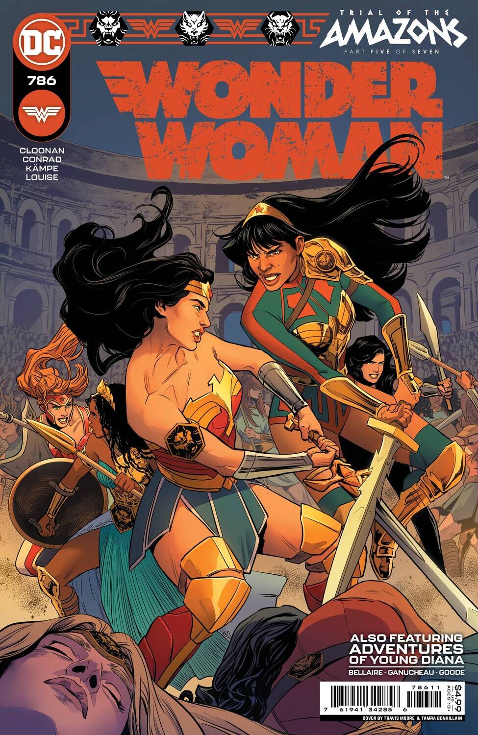 WONDER WOMAN #786 CVR A MOORE
DC COMICS
(13th April 2022)