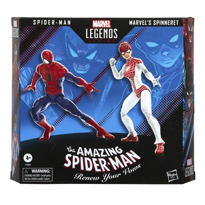 Marvel Legends Series Spider-Man 60th Anniversary - Spider-Man and Marvel’s Spinneret