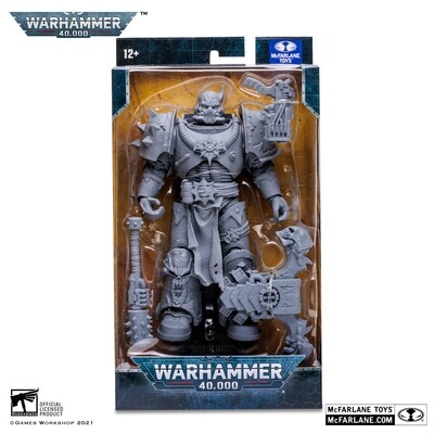 McFarlane Toys 7" Warhammer 40,000 CHAOS SPACE MARINE (ARTIST PROOF)