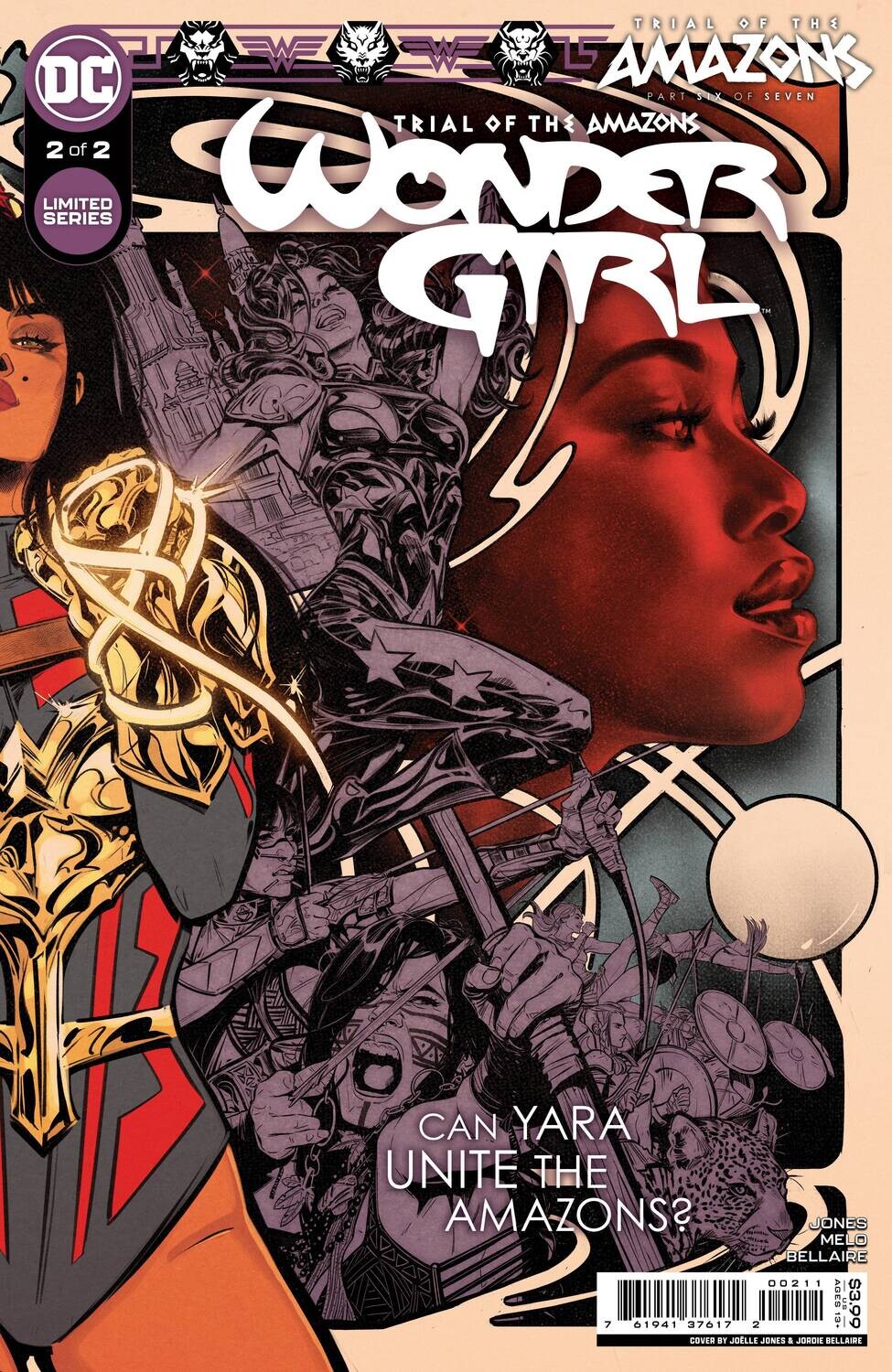 TRIAL OF AMAZONS WONDERGIRL #2 CVR A JONES
DC COMICS
(20th April 2022)