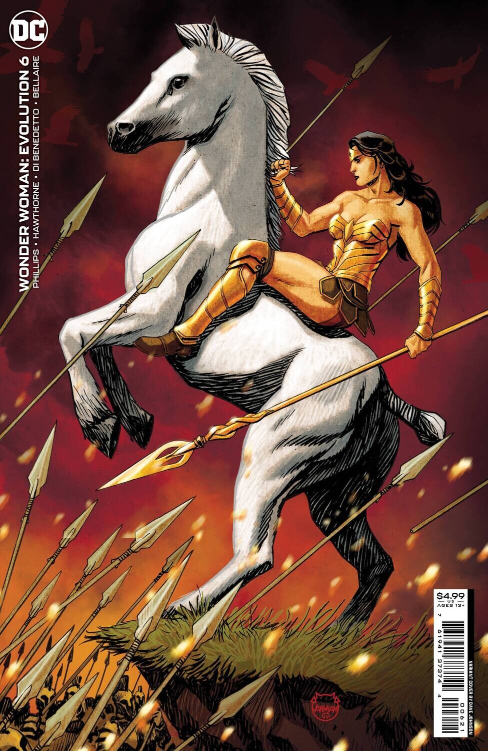 WONDER WOMAN EVOLUTION #6 (OF 8) CVR B JOHNSON CARD STOCK VA
DC COMICS
(20th April 2022)