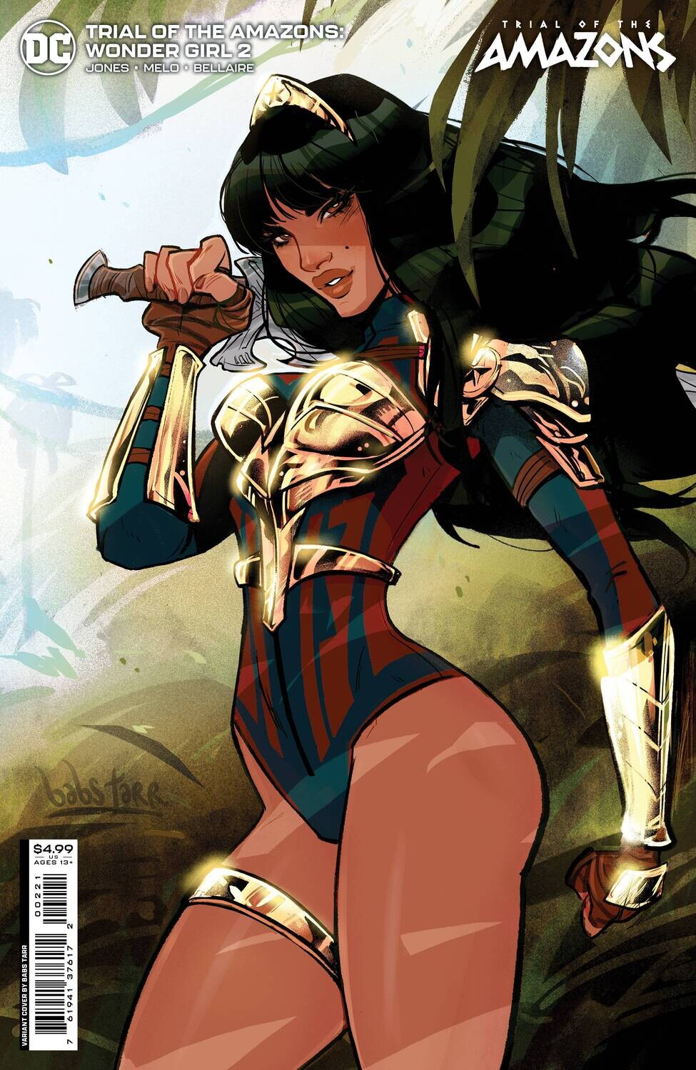 TRIAL OF AMAZONS WONDERGIRL #2 CVR B TARR CARDSTOCK
DC COMICS
(20th April 2022)