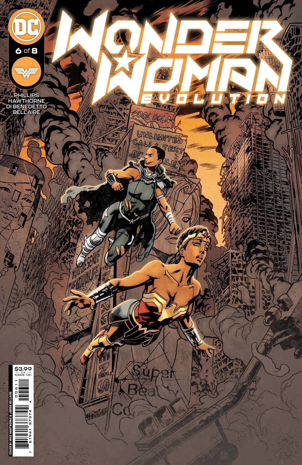 WONDER WOMAN EVOLUTION #6 (OF 8) CVR A HAWTHORNE
DC COMICS
(20th April 2022)