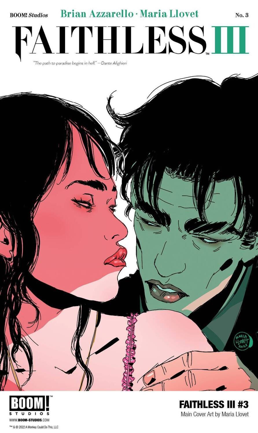 FAITHLESS III #3 (OF 6) CVR A LLOVET (MR)
BOOM!STUDIOS COMICS
(20th April 2022)