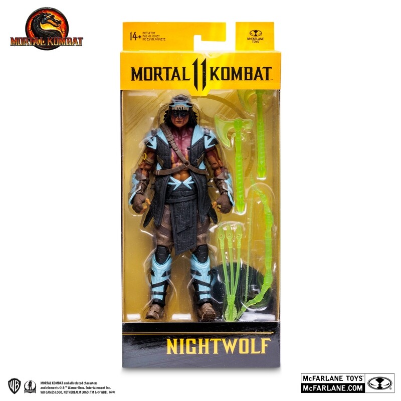 McFarlane Toys 7" Mortal Kombat XI NIGHTWOLF Action Figure