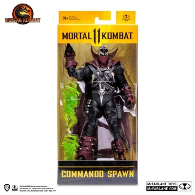McFarlane Toys 7" Mortal Kombat XI COMMANDO SPAWN Action Figure