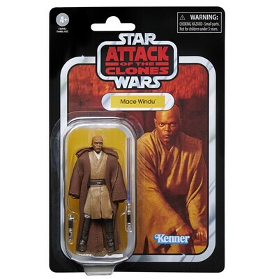 ** DAMAGED PACKAGING** Star Wars The Vintage Collection 3.75" - Mace Windu
