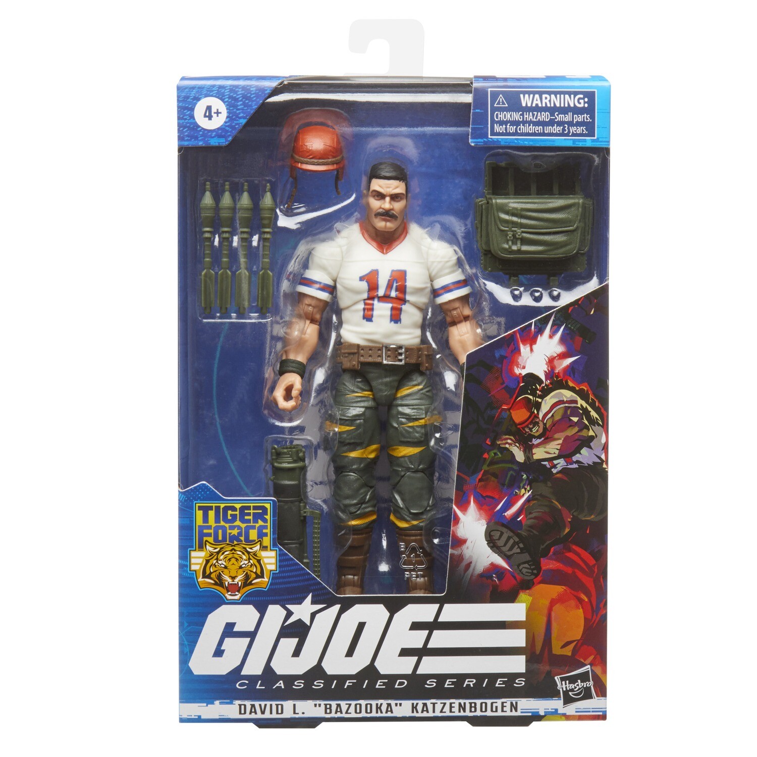 HASBRO G.I. Joe Classified Series 'Tiger Force' David L. “Bazooka” Katzenbogen