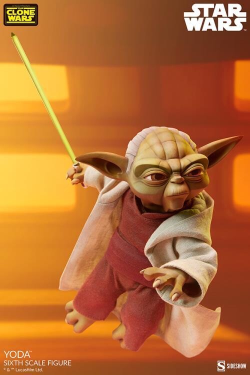 Hasbro Star Wars Revenge Of The Sixth Yoda The Jedi Master Action Figure for sale online 