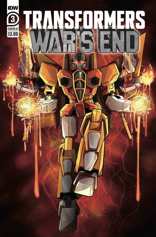 TRANSFORMERS WARS END #3 (OF 4) CVR B MARGEVICH
IDW COMICS
(27th April 2022) TRANSFORMERS WARS END #3 (OF 4) CVR B MARGEVICH
IDW COMICS
(27th April 2022)
