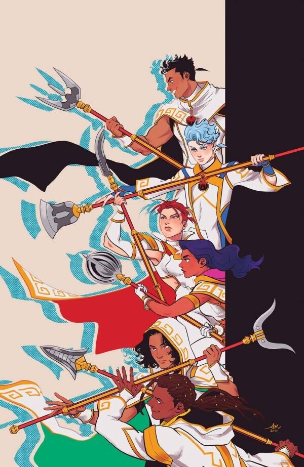 POWER RANGERS UNIVERSE #5 CVR G UNLOCKABLE Virgin Variant
BOOM! STUDIOS COMICS
(27th April 2022)