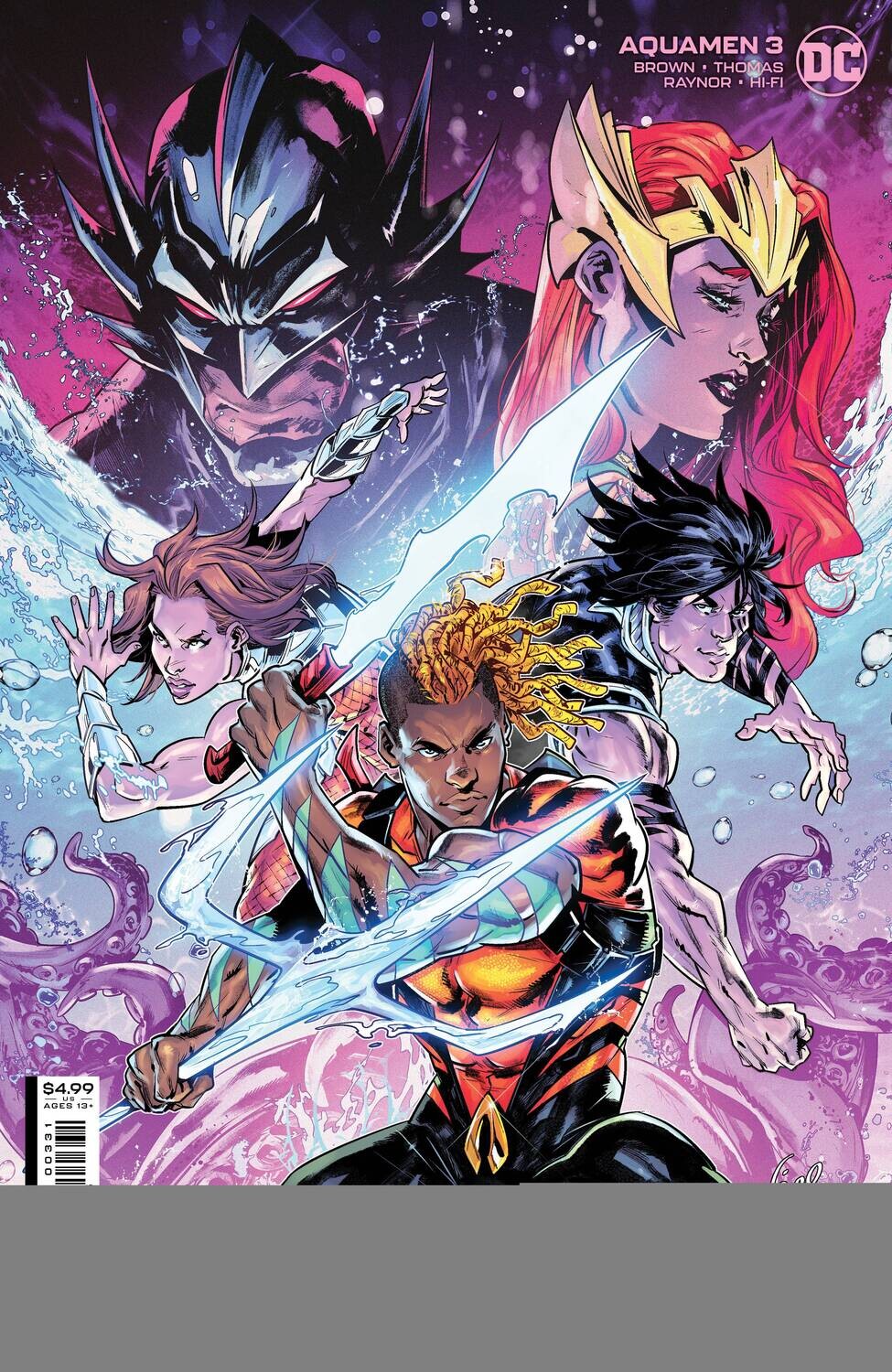 AQUAMEN #3 CVR B SUAYAN CARD STOCK VAR
DC COMICS
(27th April 2022)