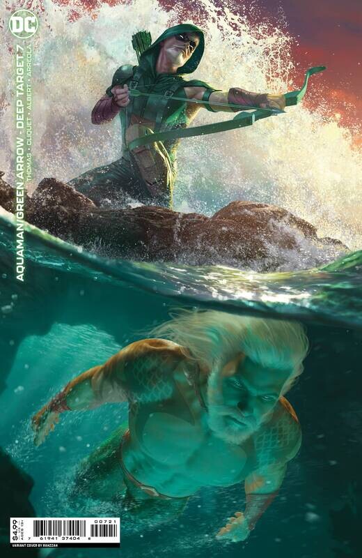 AQUAMAN GREEN ARROW DEEP TARGET #7 (OF 7) CVR B RAHZZAH VAR
DC COMICS
(27th April 2022)