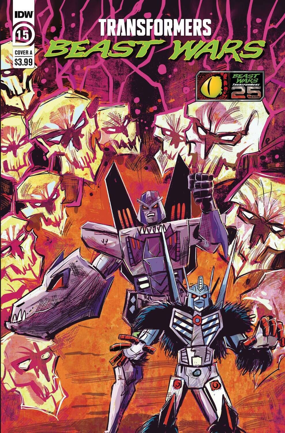 TRANSFORMERS BEAST WARS #15 CVR A JOHN JENNINGS
IDW PUBLISHING
(4th May 2022)