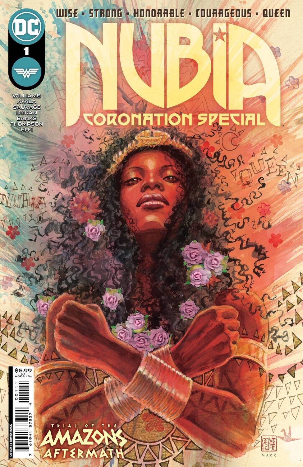 NUBIA CORONATION SPEC ONE SHOT #1 CVR A MACK
DC COMICS
(4th May 2022)