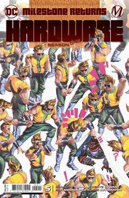 HARDWARE SEASON ONE #5 (OF 6) CVR A MANHANINI
DC COMICS
(4th May 2022) HARDWARE SEASON ONE #5 (OF 6) CVR A MANHANINI
DC COMICS
(4th May 2022)