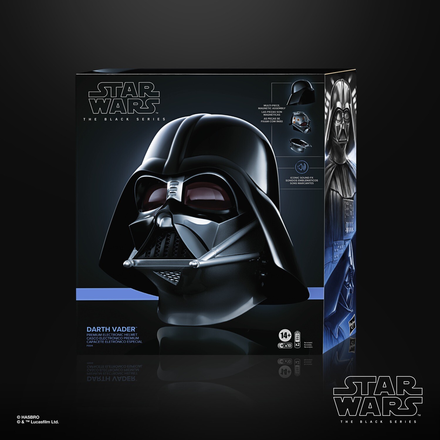 ***PRE ORDER*** Star Wars The Black Series Darth Vader Premium Electronic Helmet (Obi-Wan Kenobi)