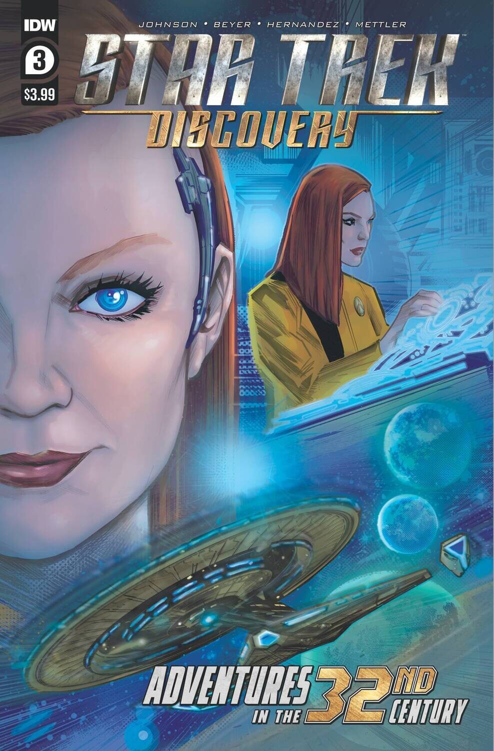 STAR TREK DISCOVERY ADV IN 32ND CENTURY #3 (OF 4) CVR A HERN
IDW PUBLISHING
(11th May 2022)