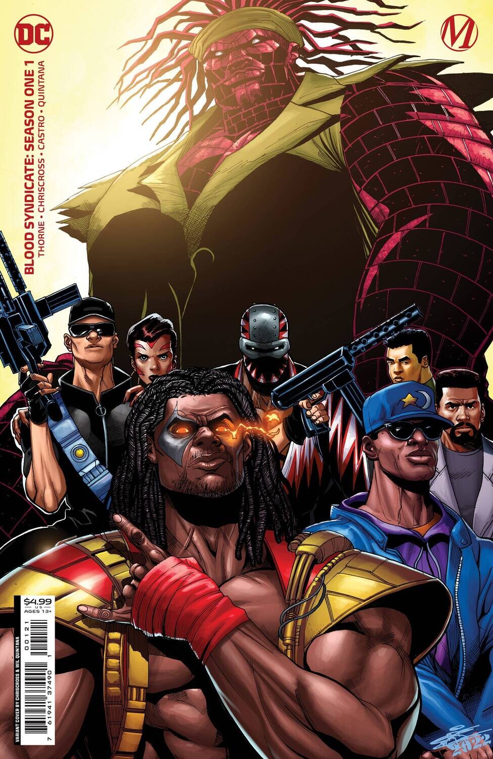 BLOOD SYNDICATE SEASON ONE #1 CVR B CHRISCROSS CARD STOCK VA
DC COMICS
(11th May 2022)