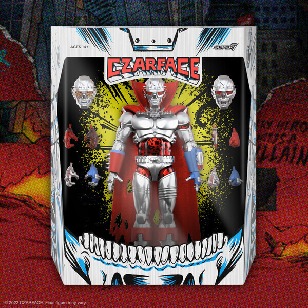 Super7 Czarface Wave 1 Ultimate - Czarface Figure Super7 Czarface Wave 1 Ultimate - Czarface Figure