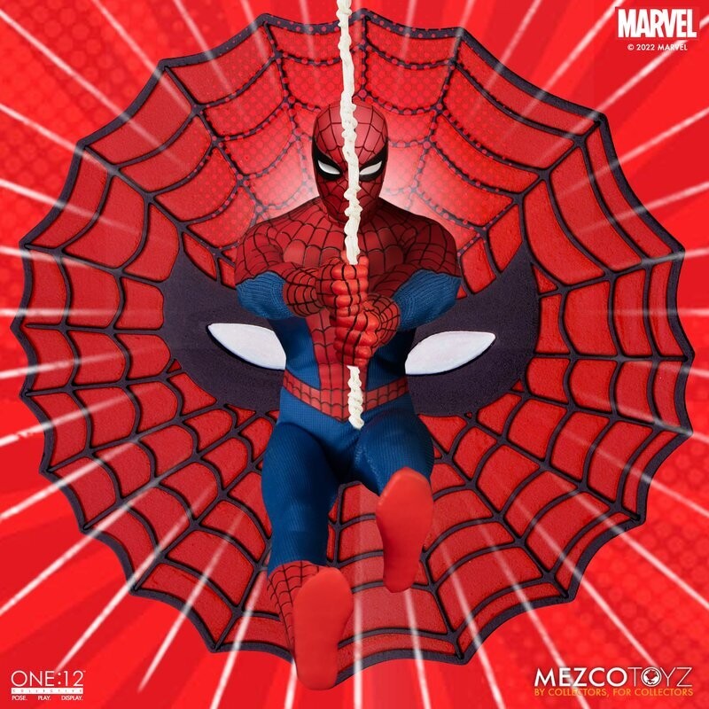 MEZCO ONE:12 COLLECTIVE THE AMAZING SPIDER-MAN Deluxe Action Figure Set