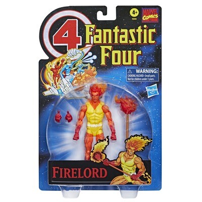 Marvel Legends Fantastic Four Retro 6" Firelord Exclusive