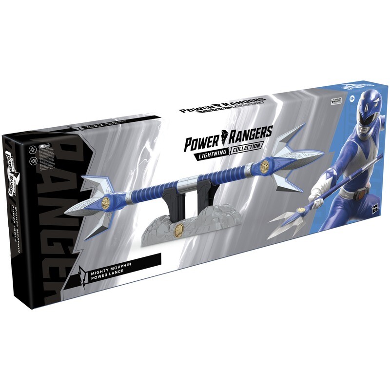 Power Rangers Lightning Collection Mighty Morphin Blue Ranger Power Lance