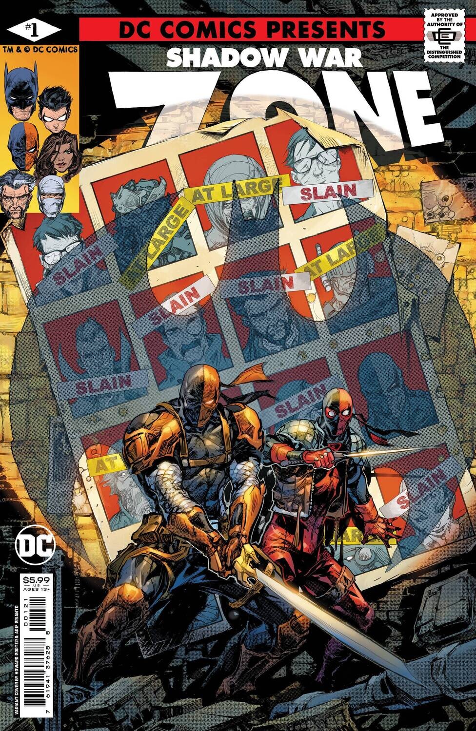 SHADOW WAR ZONE ONE SHOT #1 CVR B PORTER HOMAGE VAR
DC COMICS
(18th May 2022)