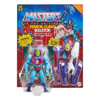 Masters of the Universe Origins DELUXE Wave 4:  TERROR CLAW SKELETOR Action Figure