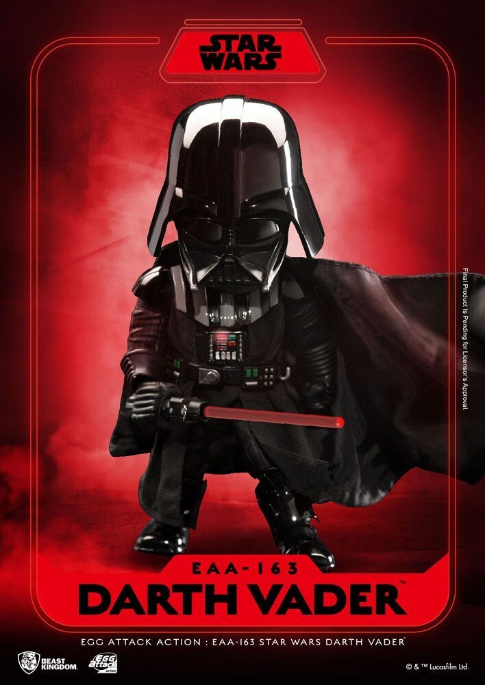 Beast Kingdom -Star Wars Egg Attack Action Figure Darth Vader EAA-163