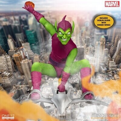 MEZCO ONE:12 COLLECTIVE The Green Goblin (Classic) Deluxe Action Figure Set