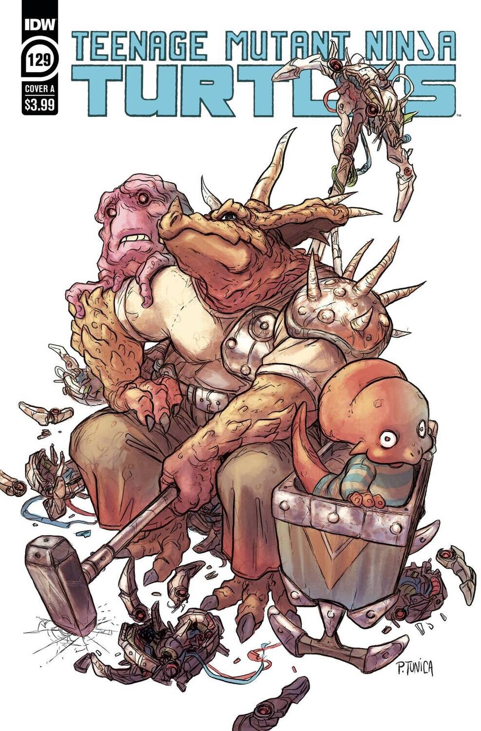 TMNT ONGOING #129 CVR A TUNICA
IDW COMICS
(25th May 2022)