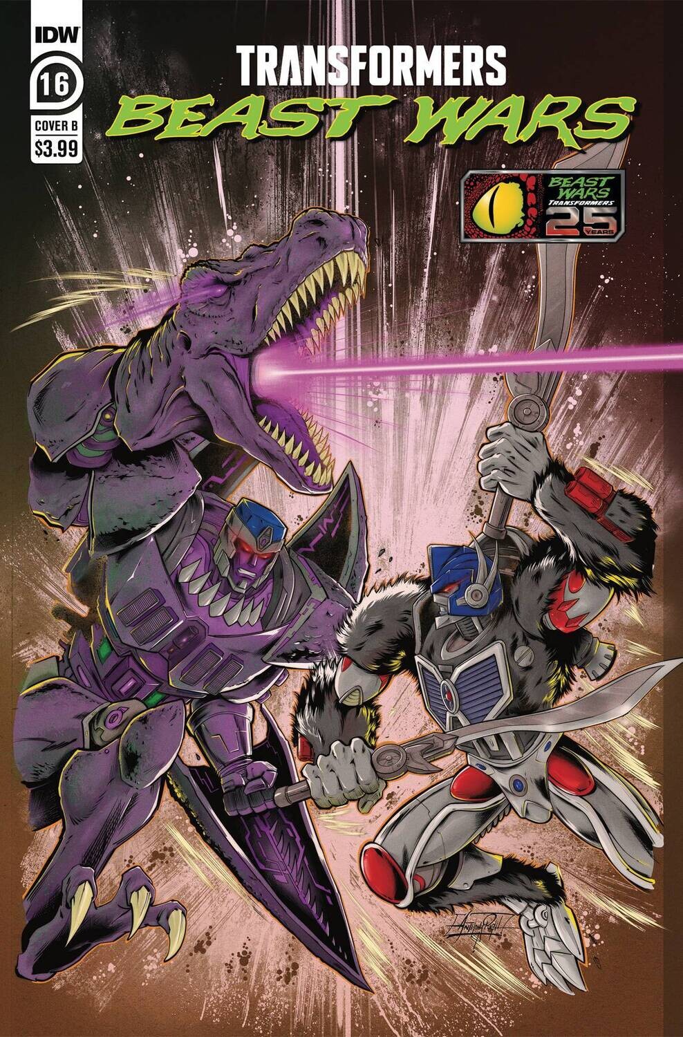 TRANSFORMERS BEAST WARS #16 CVR B PUGH
IDW COMICS
(25th May 2022)