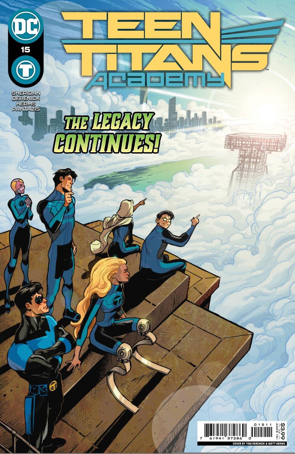 TEEN TITANS ACADEMY #15 CVR A DERENICK
DC COMICS
(25th May 2022)