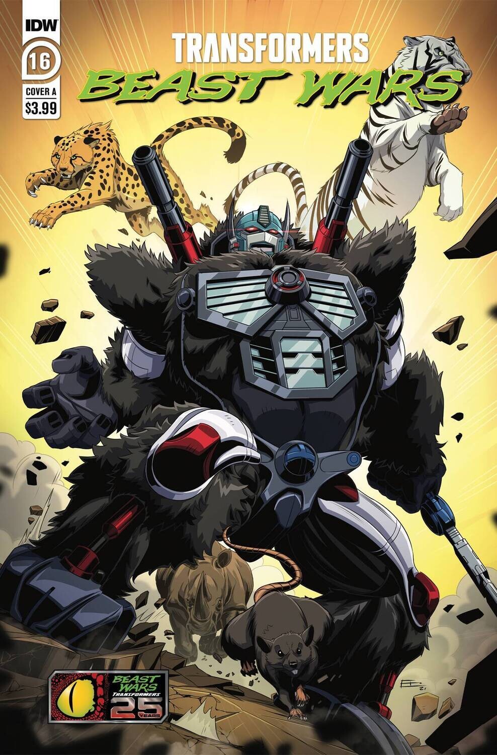 TRANSFORMERS BEAST WARS #16 CVR A LOPEZ
IDW COMICS
(25th May 2022)