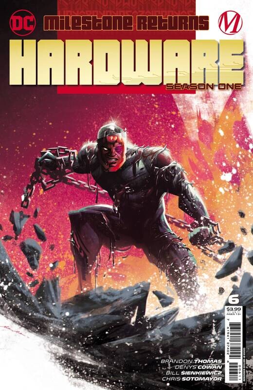 HARDWARE SEASON ONE #6 (OF 6) CVR A MANHANINI (RES)
DC COMICS
(1st June 2022)