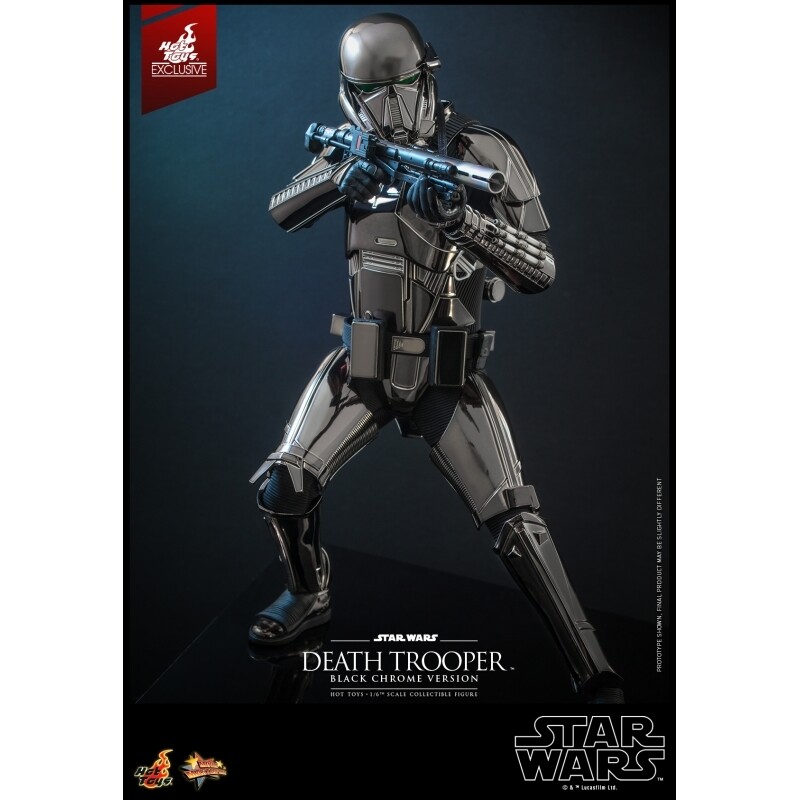 Hot Toys Star Wars™ 1/6th Scale Death Trooper™ (Black Chrome Version)  Collectible Figure MMS621 | islamiyyat.com