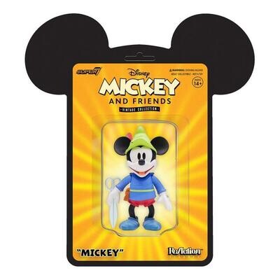 SUPER7 Disney ReAction Mickey Mouse (Brave Little Tailor) Figure