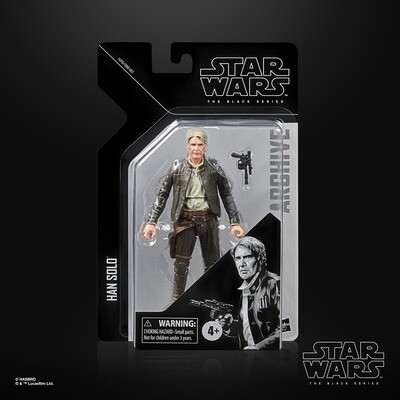 Star Wars The Black Series 6" Archive Wave 7 - Han Solo