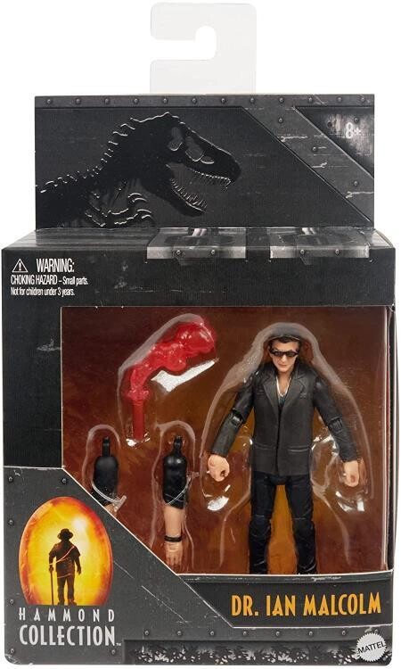 *Not Mint* Mattel - Jurassic World Hammond Collection Dr. Ian Malcolm