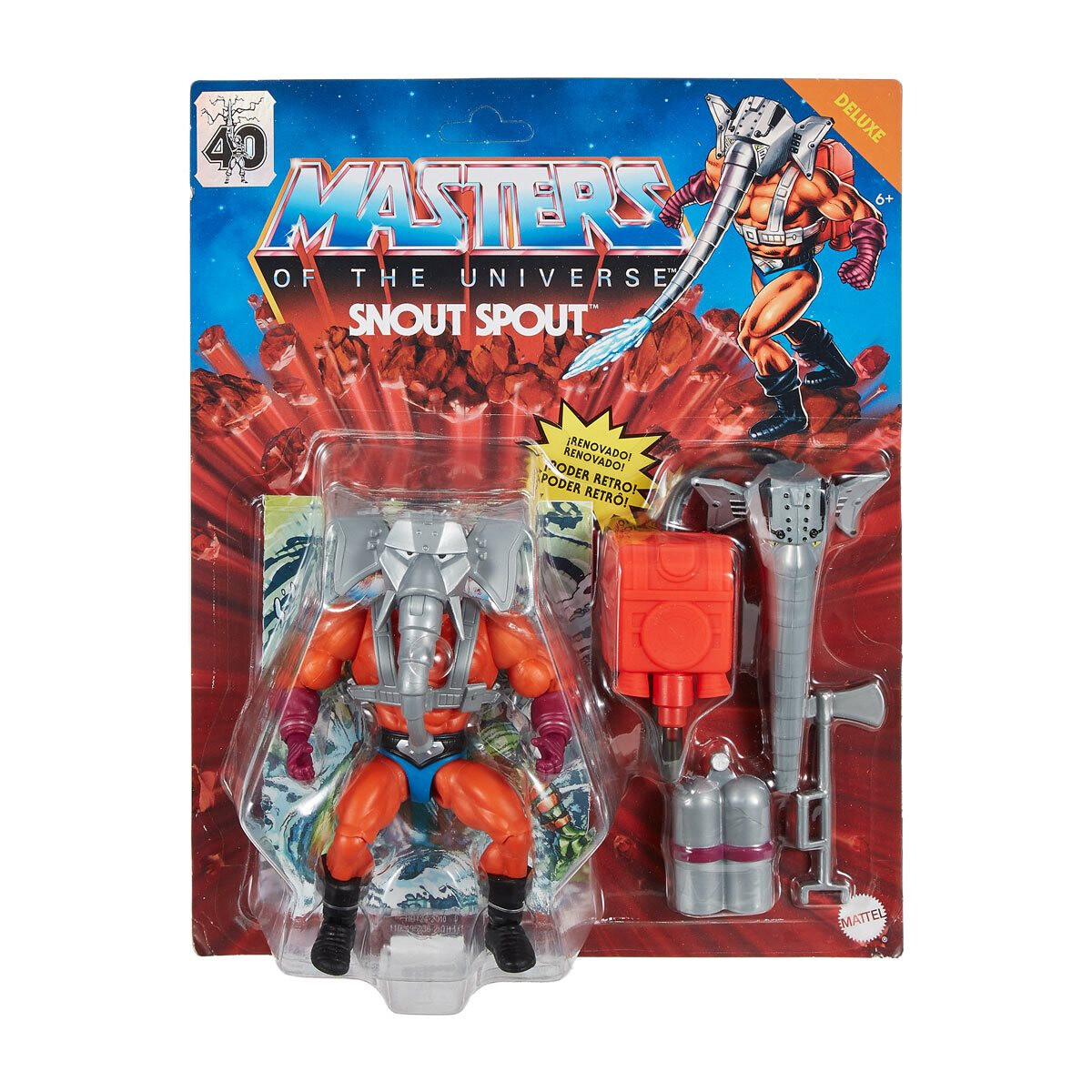 Masters of the Universe Origins DELUXE Wave 5:  SNOUT SPOUT Action Figure RESTOCK