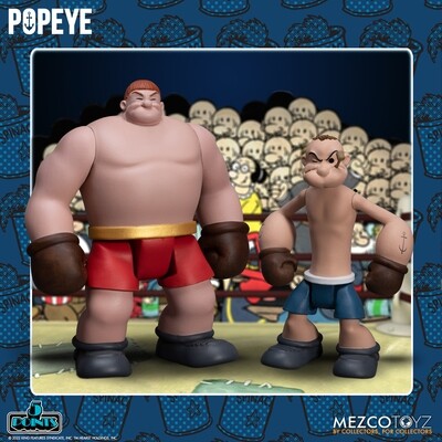 MEZCO 5 POINTS: Popeye & Oxheart Boxed Set