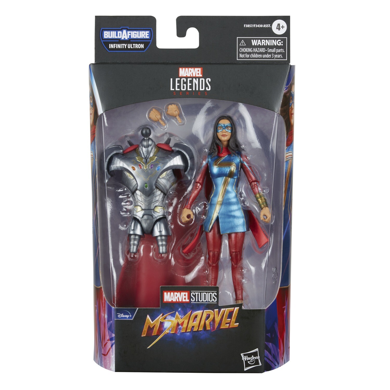 Marvel Legends 6" Disney Plus Ms Marvel (INFINITY ULTRON BAF)