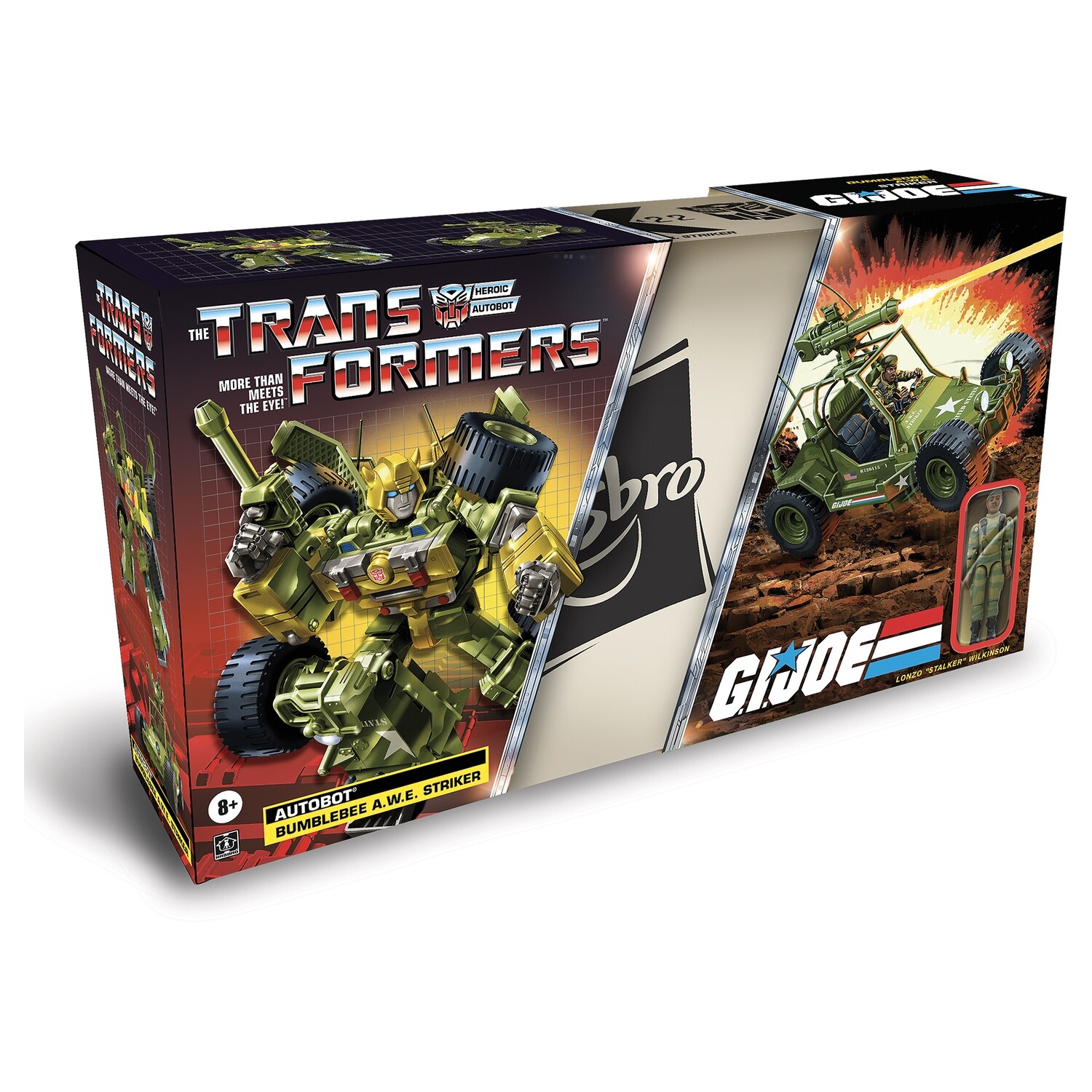 Transformers Collaborative: G.I. Joe Mash-Up Bumblebee A.W.E. Striker & Lonzo “Stalker” Wilkinson