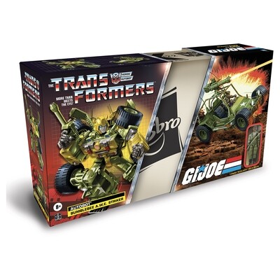 Transformers Collaborative: G.I. Joe Mash-Up Bumblebee A.W.E. Striker & Lonzo “Stalker” Wilkinson