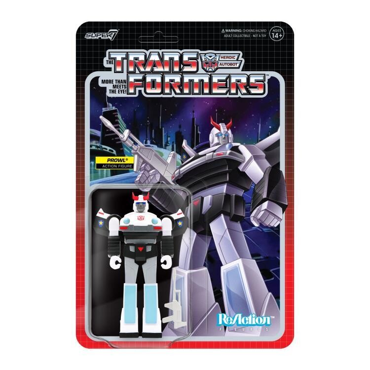 Super7 - Transformers ReAction Figure - PROWL